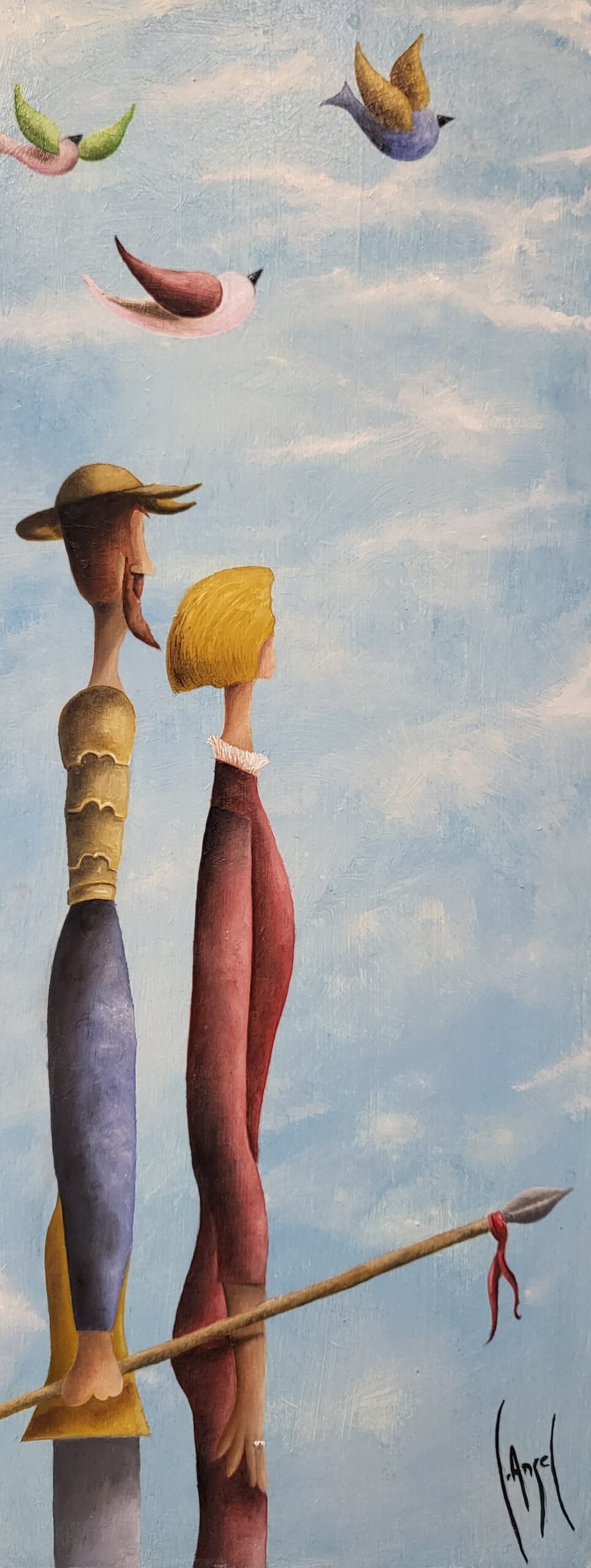 Imán Caperucita Roja