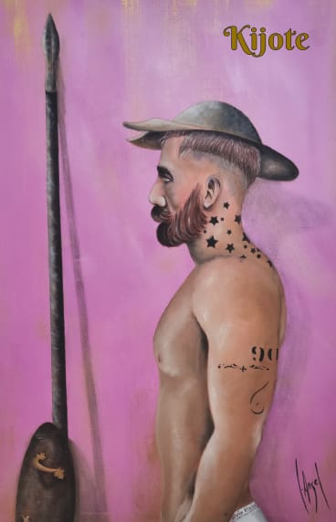 Imán Kijote Hipster