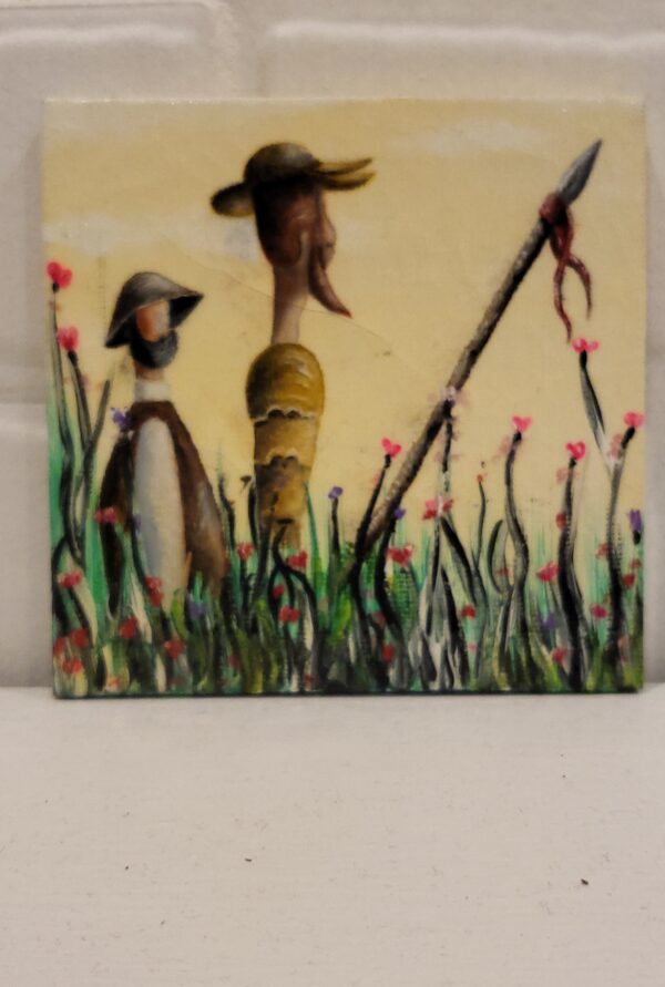 "Quijote y Sancho"