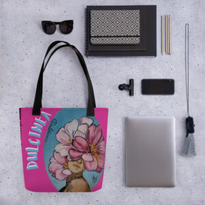 Bolsa de tela: Kijote y Dulcinea