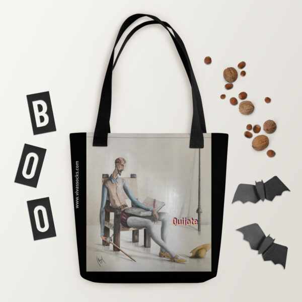all-over-print-tote-bag-black-15×15-mockup-67f006a617ccd.jpg Bolsa de tela: Don Quijote de la Mancha