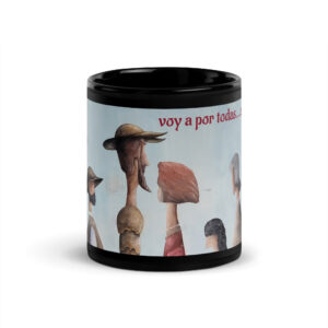Taza negra brillante: La familia de Quijote