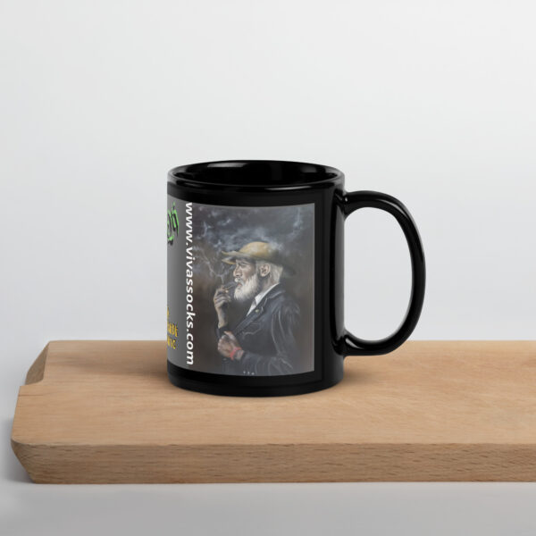 Taza negra brillante: Don Quijote