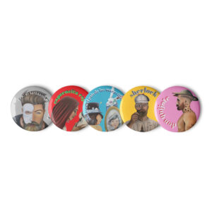 Set de chapas: personajes