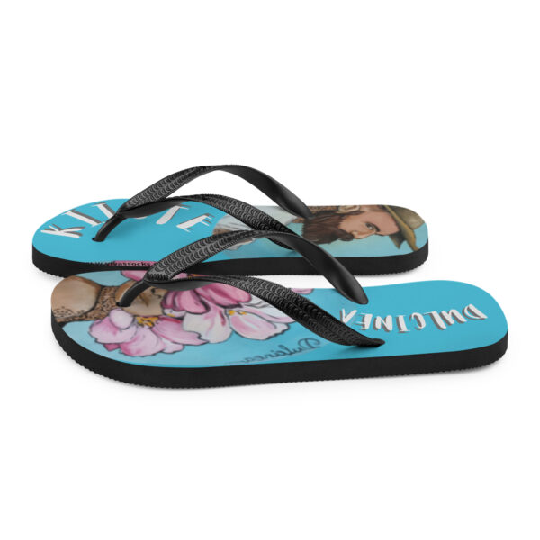 Chanclas: kijote y dulcinea