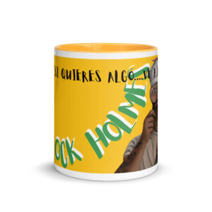 Taza color interior: Sherlock Holmes