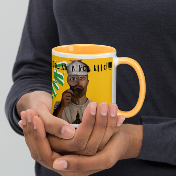 Taza color interior: Sherlock Holmes