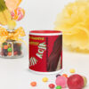 Taza color interior rojo: Caperucita Roja