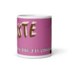 Taza blanca brillante: Kijote Hipster